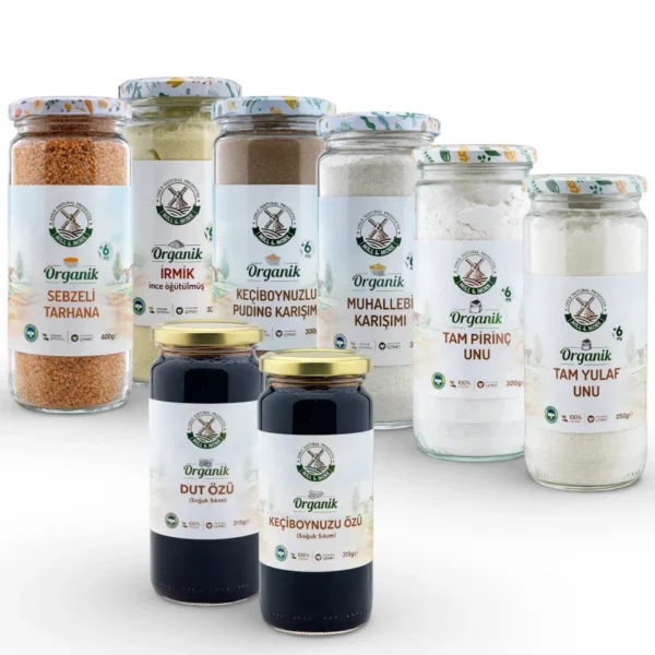 Dut ve Keçiboynuzu Özlü Bebek Ek Gıda Hazırlama Seti