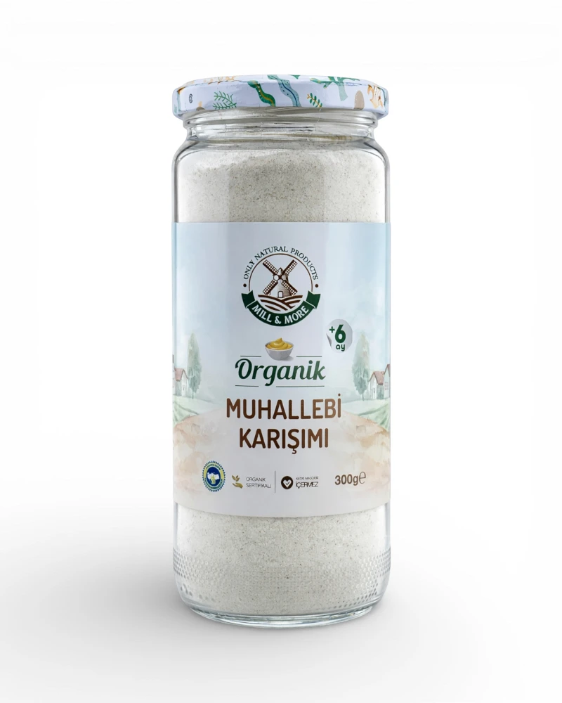 muhallebi Organik Bebek Muhallebisi 300 g - Görsel 1