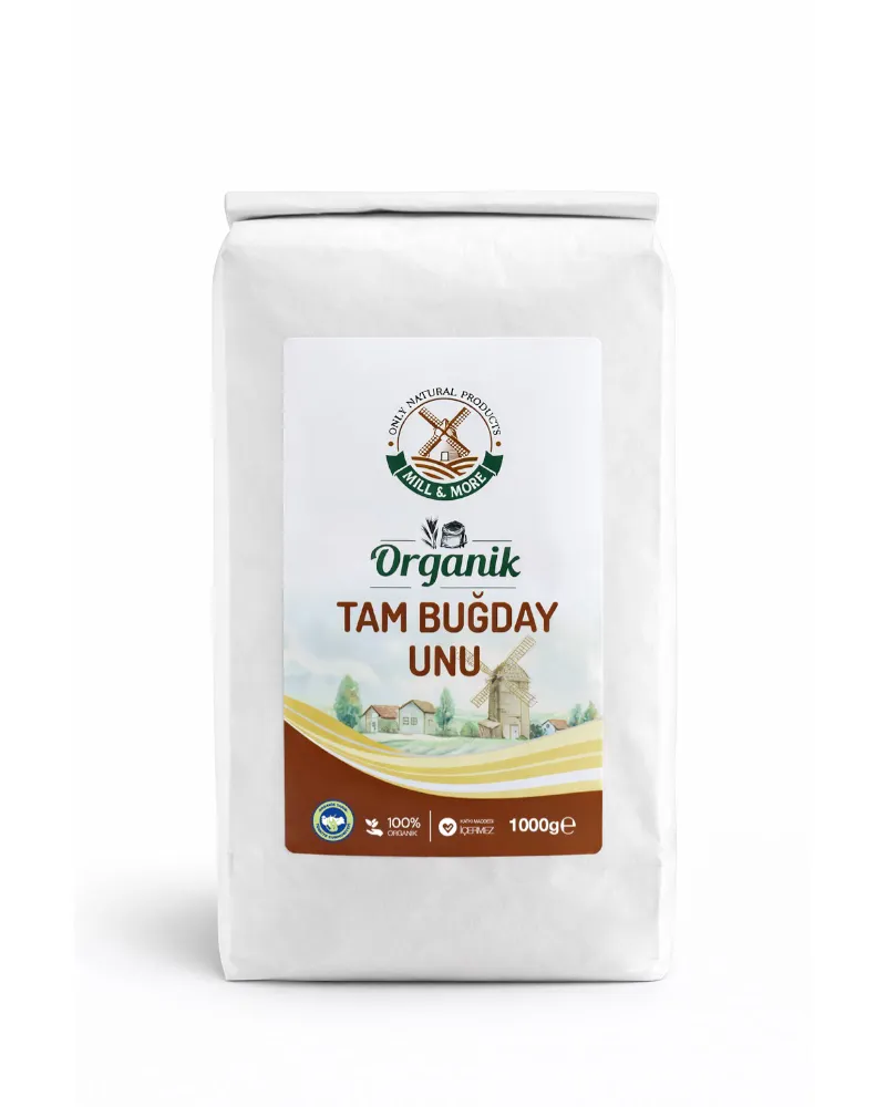 tambugday Organik Tam Buğday Unu 1 kg - Görsel 1