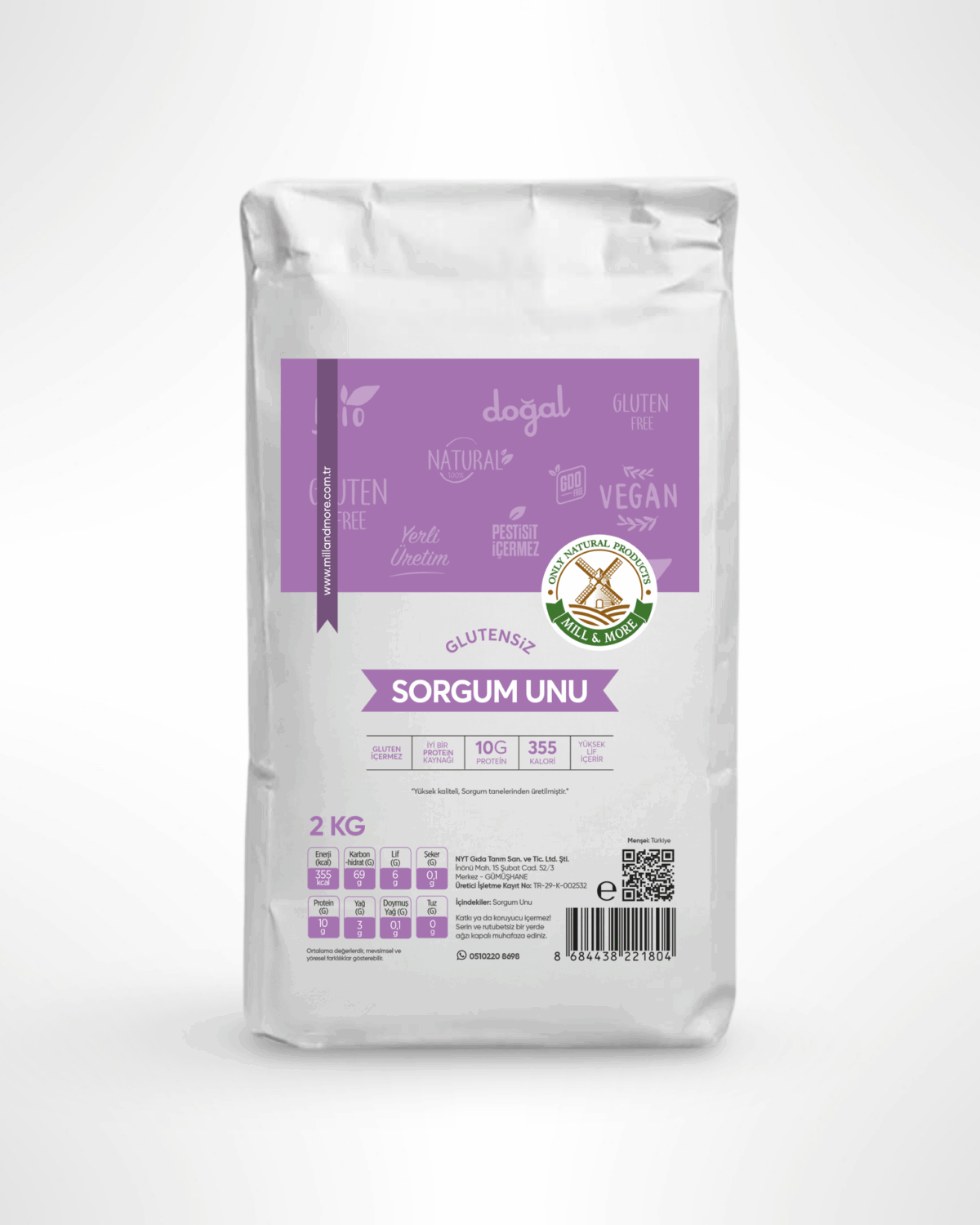 Glutensiz Sorgum Unu 2 Kg - Görsel 1