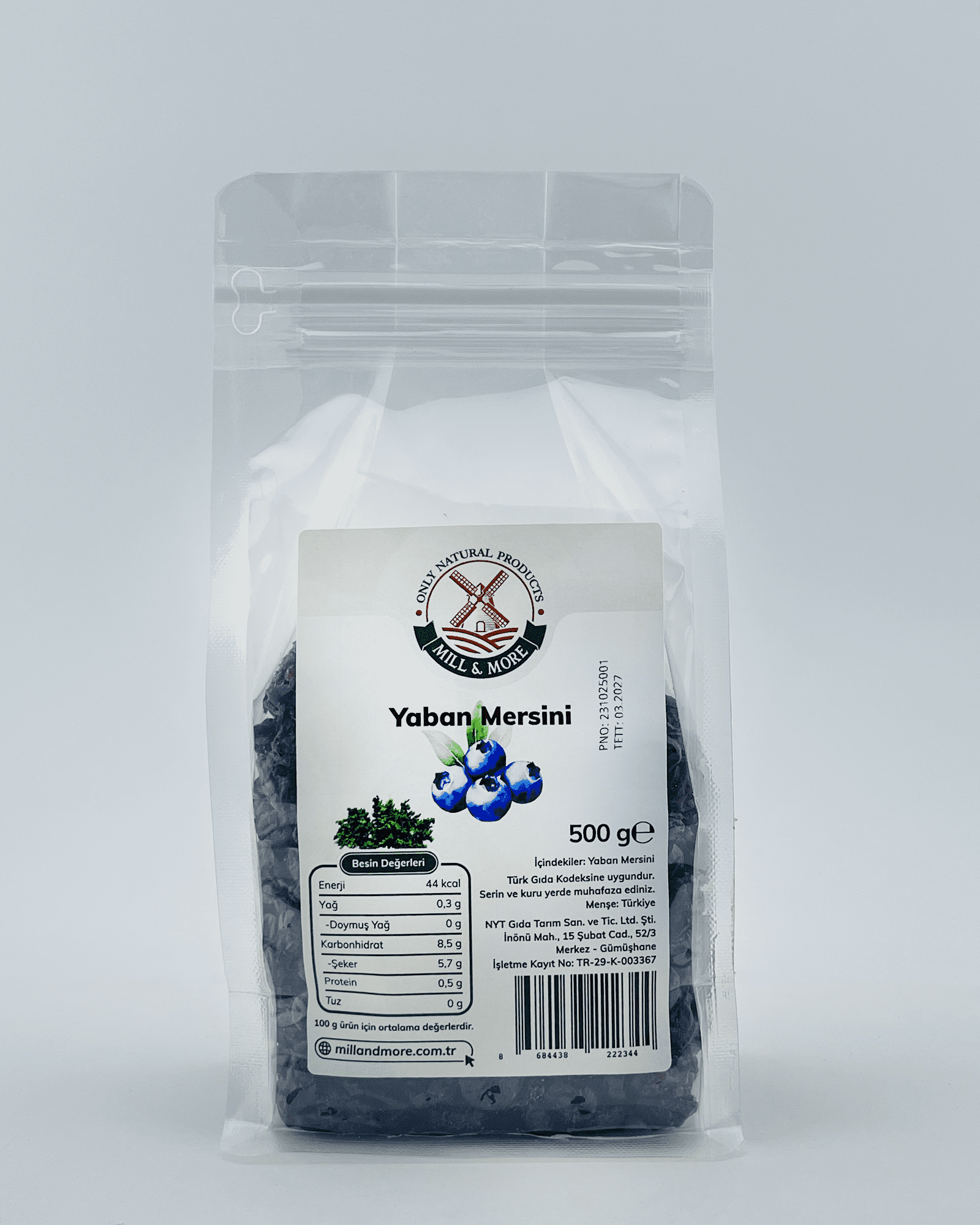 yaban-mersini Yaban Mersini Kurusu 500 g - Görsel 1